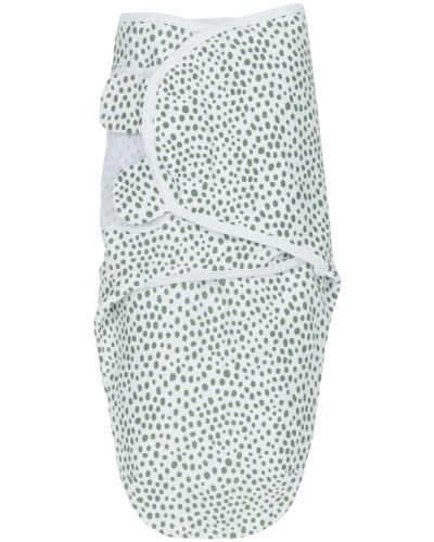 Inbakerdoek SwaddleMe 0-3 mnd Cheetah Forest Green online kopen? | BabyPlanet