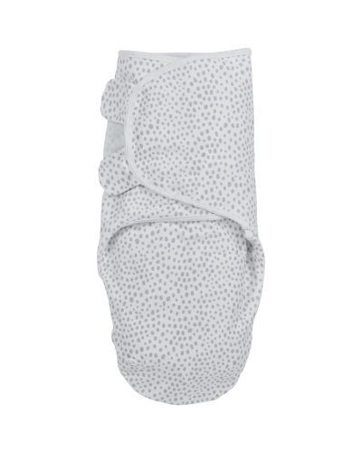 Inbakerdoek SwaddleMe 0-3 mnd Cheetah Light Grey online kopen? | BabyPlanet