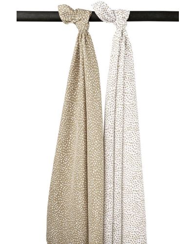Meyco hydrofiel swaddles Cheetah Taupe online kopen? | BabyPlanet