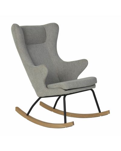 Quax Schommelstoel Deluxe Sand Grey