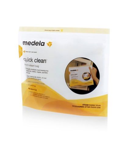 Medela Quick Clean Magnetronzakken (5 stuks)