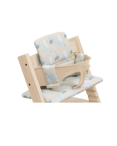 Stokke Tripp Trapp classic kussen birds blue online kopen? | BabyPlanet