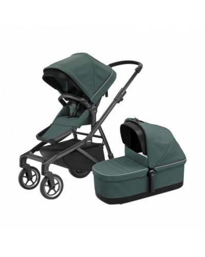 Thule Sleek combi kinderwagen Mallard Green online kopen? | BabyPlanet