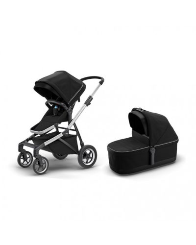 Thule Sleek combi-kinderwagen midnight black online kopen? | BabyPlanet