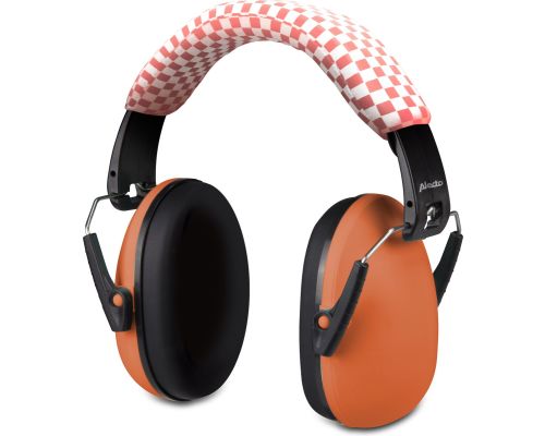 Alecto Gehoorbeschermer Oranje