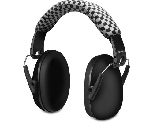 Alecto Gehoorbeschermer Zwart
