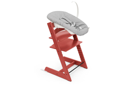 Stokke Tripp Trapp warm rood met Newborn set online kopen? | BabyPlanet